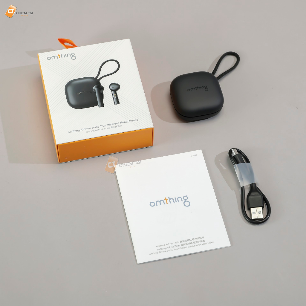 Tai Nghe Xiaomi Omthing AirFree Pods - Chip Qualcomm Aptx 3.0, Sạc Không Dây, Pin Trâu, Có APP