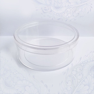 10 Hộp nhựa trong suốt, hình tròn, có nắp, đựng bánh kẹo, hạt điều, ngũ cốc, thực phẩm khô, TD5- 500g.