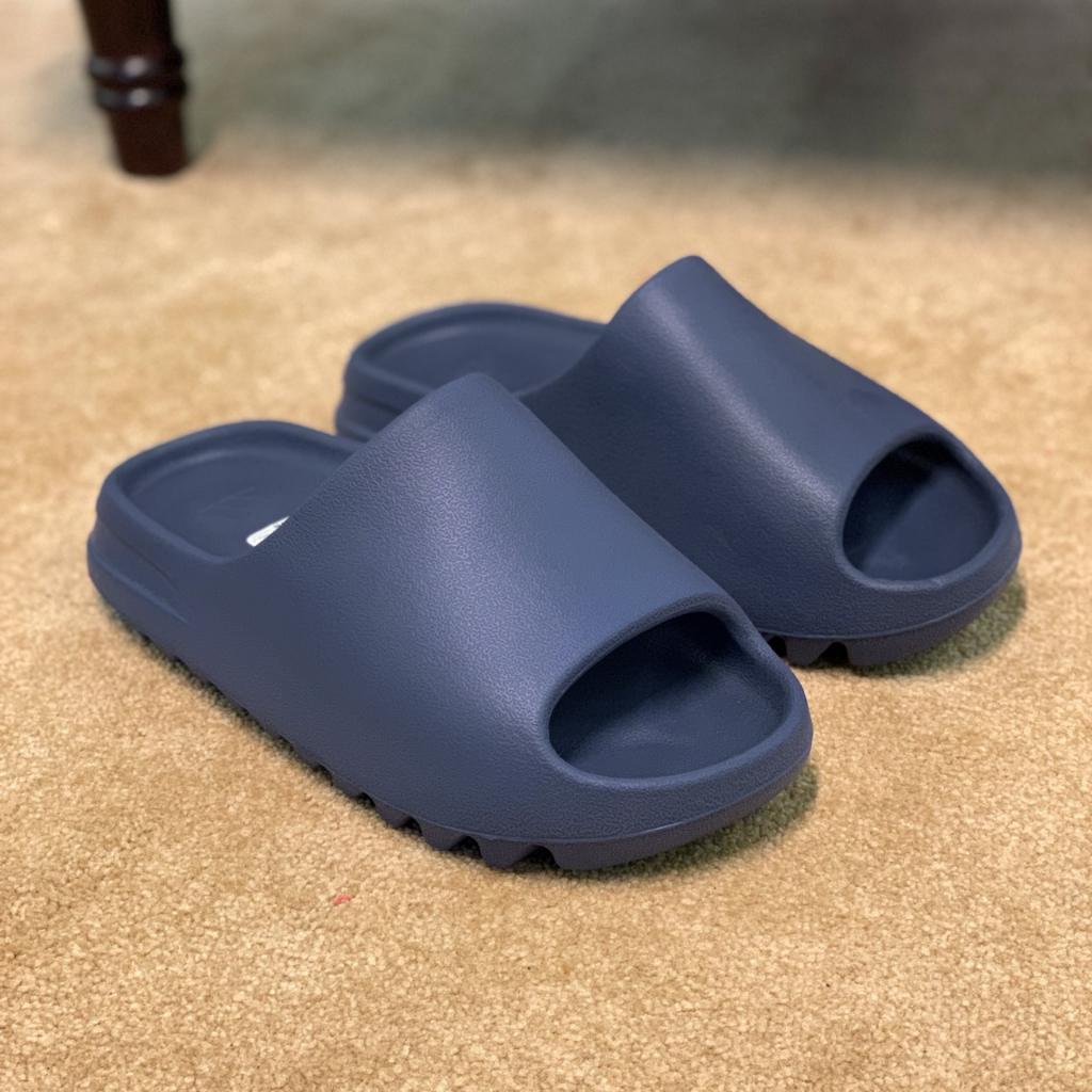 DY - Dép Quai Ngang Unisex YZ Vân Nhám Cao Cấp  - Đế răng cưa hạn chế trơn trượt - Sấu Vui Vẻ