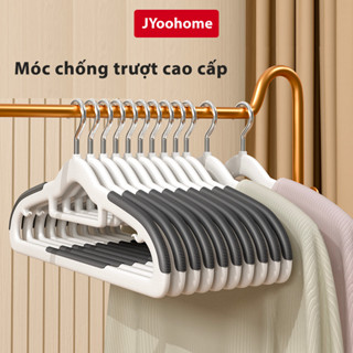COMBO 20 Móc Nhựa Treo Quần Áo Chống Trượt Đa Năng JYoohome Móc Phơi Đồ Chống Nhăn Bền Bỉ Cao Cấp