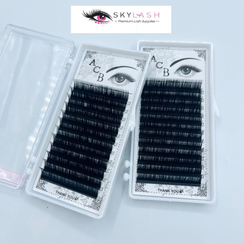 Mi khay Tàn Hình ACB cong i dày 0.05-0.07_Dụng cụ nối mi_SKYLASH