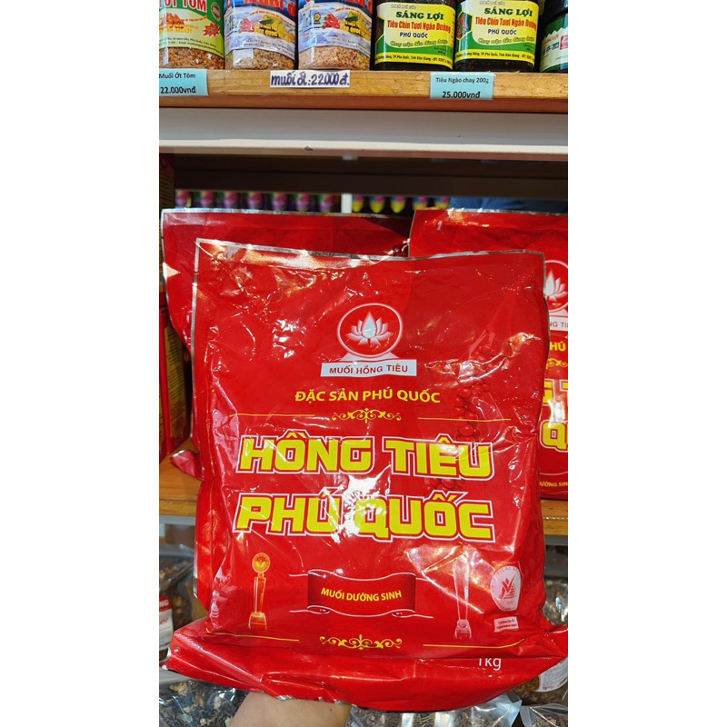 MUỐI HỒNG TIÊU 1KG