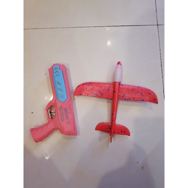 Đồ Chơi Súng Bắn Máy Bay Có Đèn Led Vui Nhộn