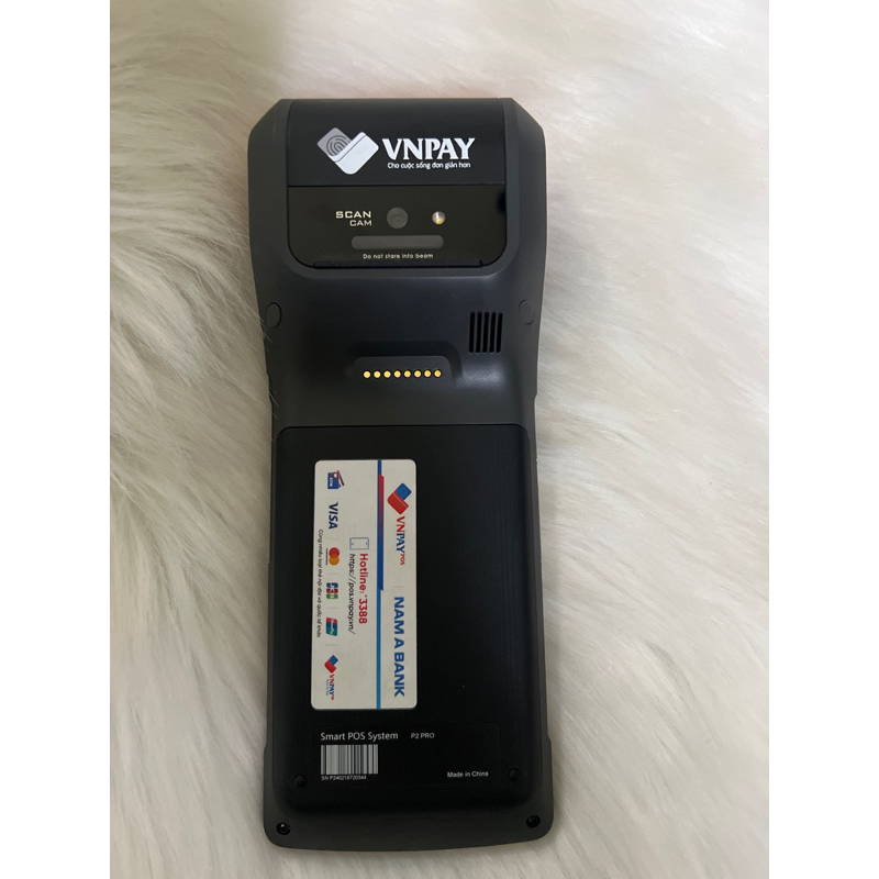 Máy quẹt thẻ VNPAY P2 Pro hàng cũ 98% ( Máy sPOS quẹt thẻ cầm tay P2 Pro