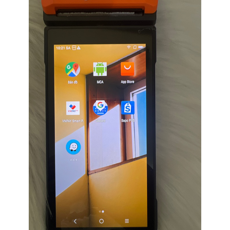 Máy quẹt thẻ VNPAY P2 Pro hàng cũ 98% ( Máy sPOS quẹt thẻ cầm tay P2 Pro