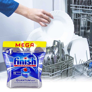 Viên Rửa Bát Finish Quantum 72 Viên