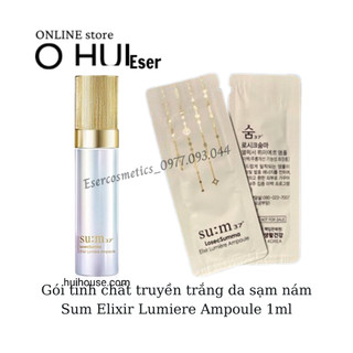 Gói tinh chất truyền trắng da sạm nám sum Elixir Lumiere Ampoule 1ml_ÉSERsample❤