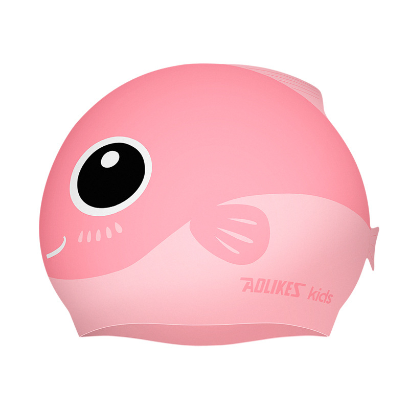 Mũ Bơi, Nón Bơi, Mũ Bơi Silicon Cao Cấp Người Lớn Trẻ Em Chính Hãng Aolikes A5010