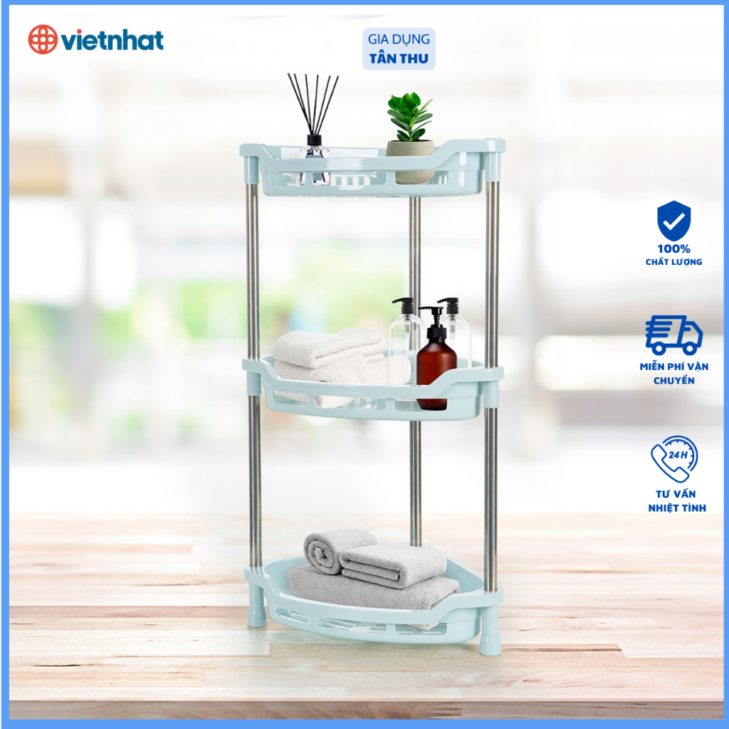 Kệ tam giác Hokori  inox 3 tầng Hokori Việt Nhật