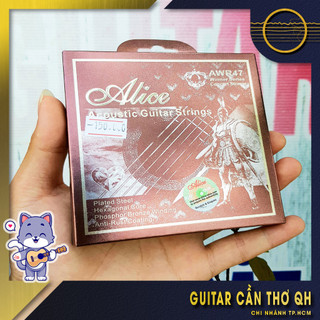 Dây đàn Guitar Acoustic Alice AWR47 | Dòng cao cấp nhất của ALICE | (Size: .011/.052) | 1 bộ -  6 dây |