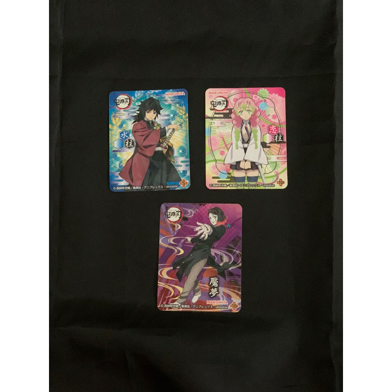 Nhãn dán/sticker Giyuu/Mitsuri/Enmu Demon Slayer chính hãng