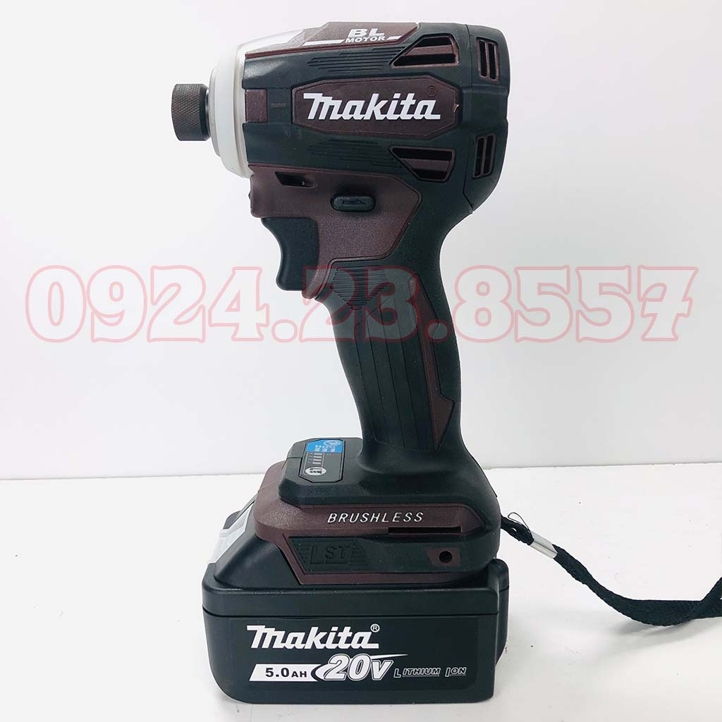 Chuyên Vít Makita TD172D Nâu - Động Cơ Không Chổi Than - Lực siết 180Nm - Chuyên Vít Công trình - Chân Pin Phổ Thông
