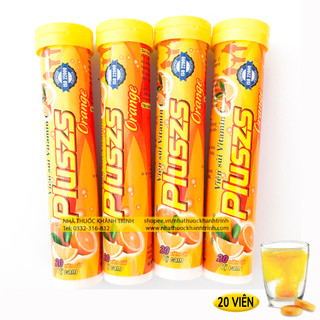 Viên Sủi Vitamin C Pluszs vị cam