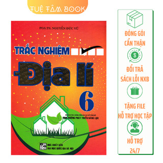 Sách - trắc nghiệm địa lí 6