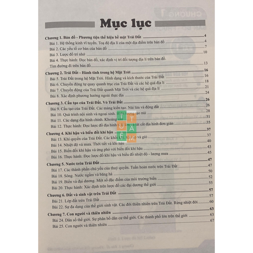 Sách - Phát triển năng lực Địa lí 6