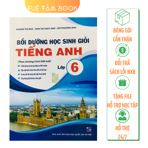 Sách - Bồi dưỡng học sinh giỏi Tiếng Anh lớp 6 (HL)