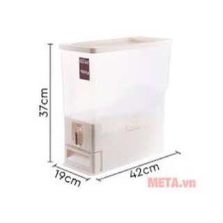 Combo 2 Thùng đựng gạo 16kg