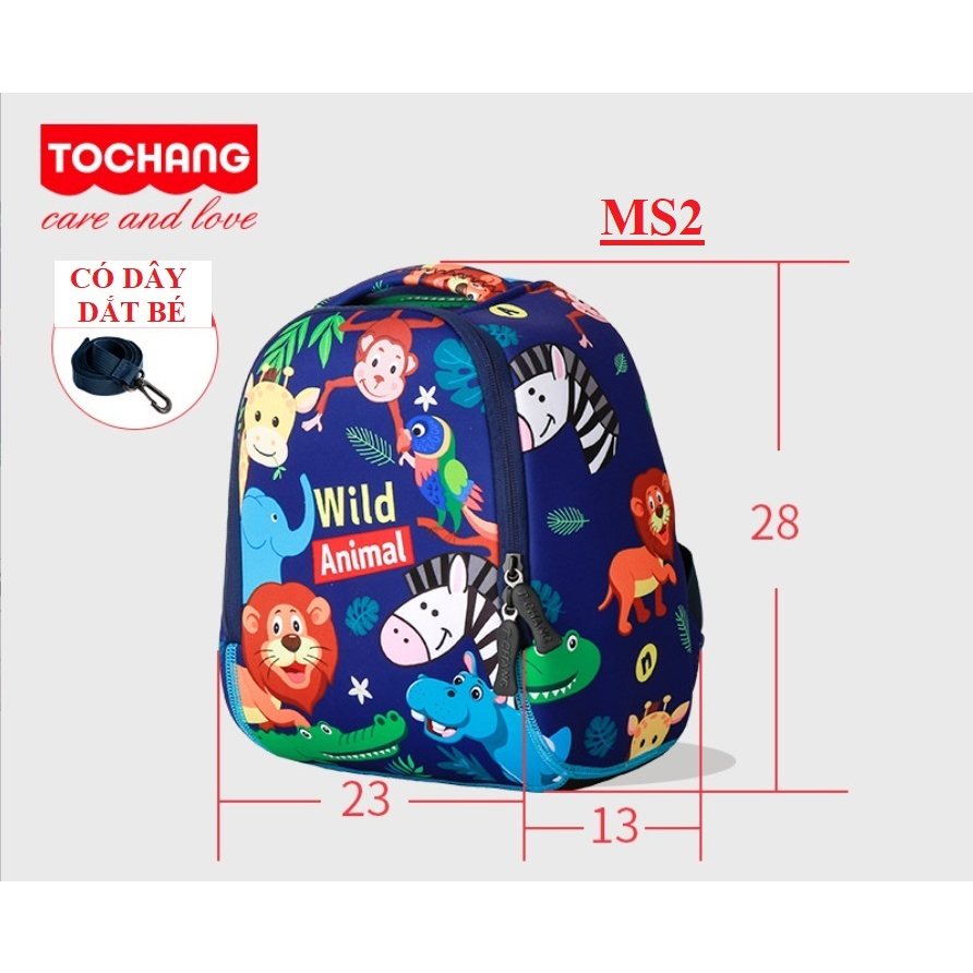 BA LÔ TOCHANG ĐI HỌC CHO BÉ MẪU GIÁO SIÊU NHẸ