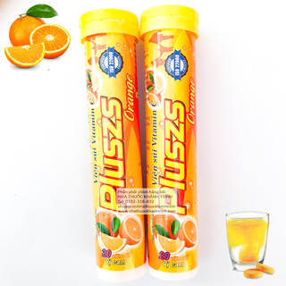 Viên Sủi Vitamin C Pluszs vị cam