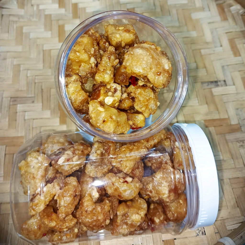 COMBO Bánh Tráng Phơi Sương Bơ Tóp Mỡ Mini - 100Gr Bánh - 100Gr Bơ Béo - 100Gr Muối Ruốc Hành Phi - 60Gr Tóp Mỡ