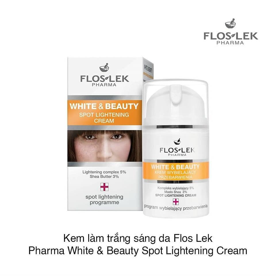 Floslek, kem giảm thâm mờ nám Floslek Intense Spot And Freckles Lightening Cream