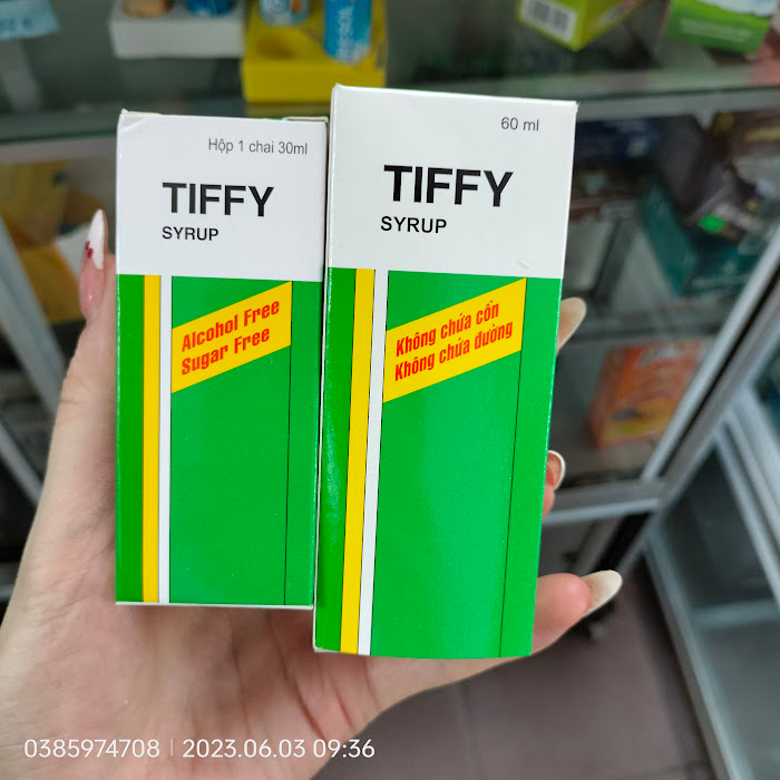 Siro Tiffy cảm cúm Chai 60ml