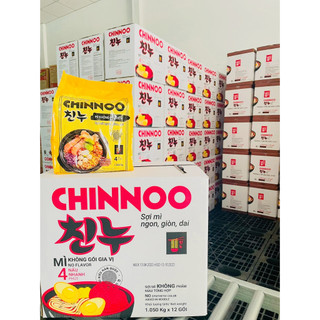 (Chính hãng) Nửa thùng Mì Không Vị Chinnoo - nửa thùng (6 lốc 84 gói)