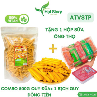 1 Gói Bánh Quy Đồng Tiền, Bánh Quy Đũa Tuổi Thơ, Thơm, Cam Kết Ngon