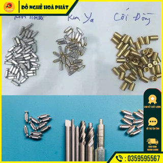 Kim 3 cạnh inox xử lý chế cháy xăng dư + cối đồng honda và yamaha