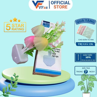 Đèn Ngủ Hình Nấm VFaz Cảm Biến Ánh Sáng Tự Động Tắt Khi Có Ánh Sáng