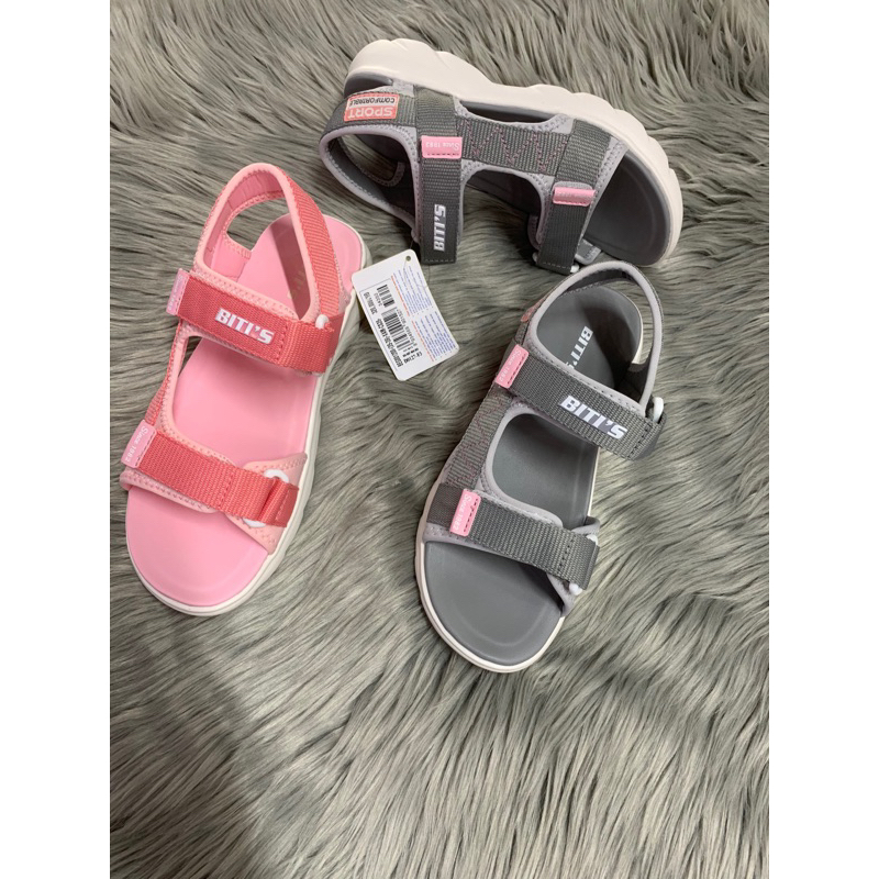 Sandan học sinh sz 35-39 🍓BEG001200 Dép trẻ e quai hậu