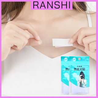 Túi 36 Miếng Dán Cố Định Quần Áo RANSHI Siêu Mỏng Chống Lộ Băng Dính 2 Mặt Trong Suốt Chống Hở Quần Áo  - RPK033