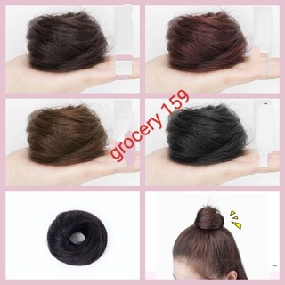 Búi tóc giả kèm cào tóc dễ sử dụng , búi tổ chim