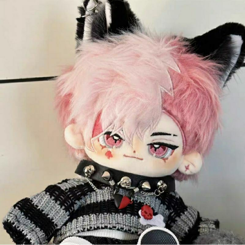 Hồng đào K - doll bông 20cm không xương