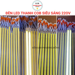 Đèn led thanh cob 220v siêu sáng
