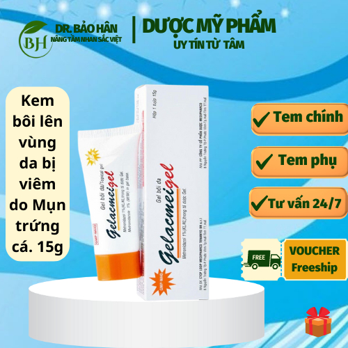 GEL BÔI DA GELACMEIGEL ACMEIGEL 15G BS BẢO HÂN