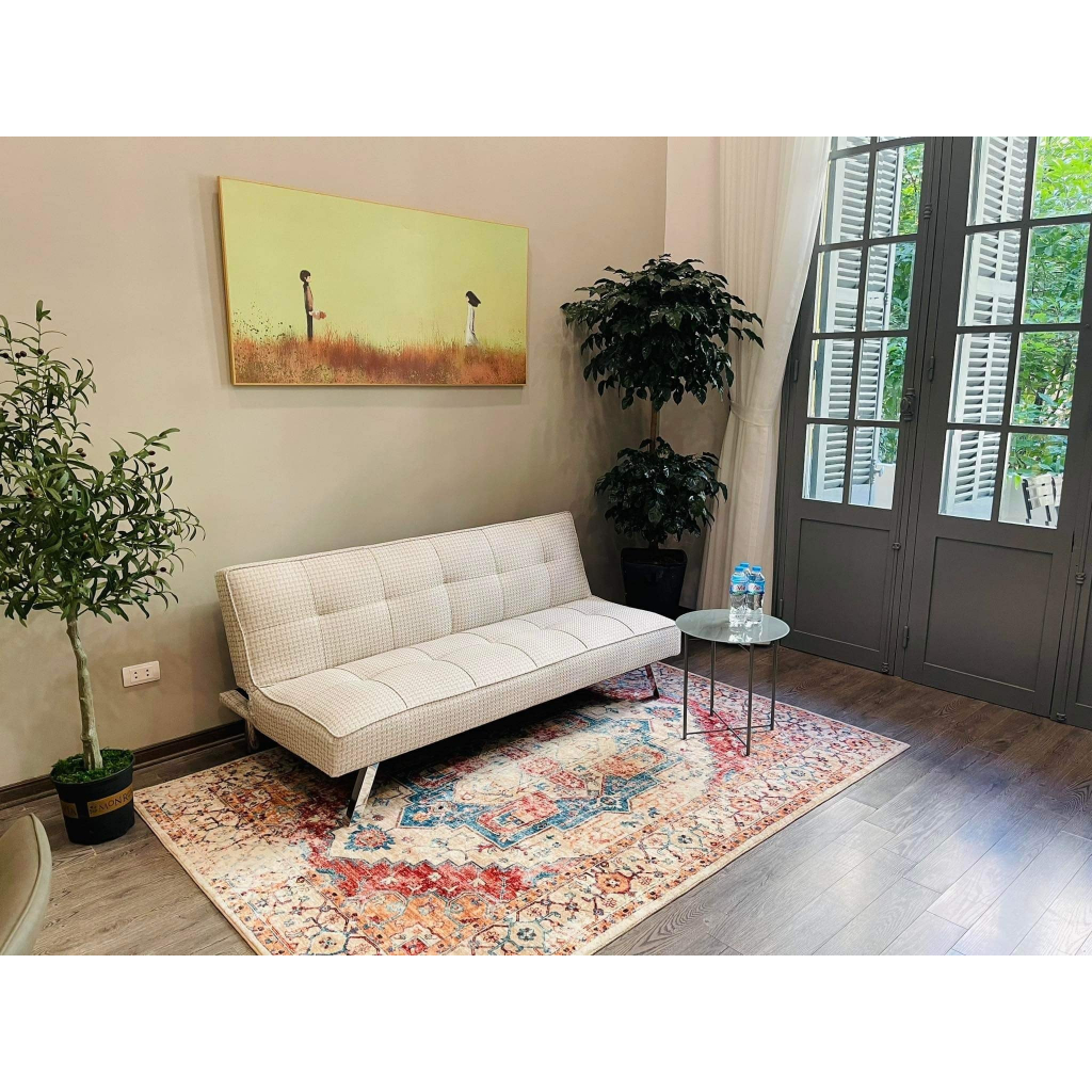 Thảm Trải Sàn, Thảm Nỉ Trải Sàn Trang trí phòng ngủ, phòng khách phong cách cổ điển, Vintage Decor trang trí