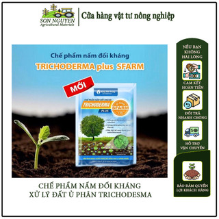Chế phẩm nấm đối kháng Trichoderma plus Sfarm - Gói 1kg