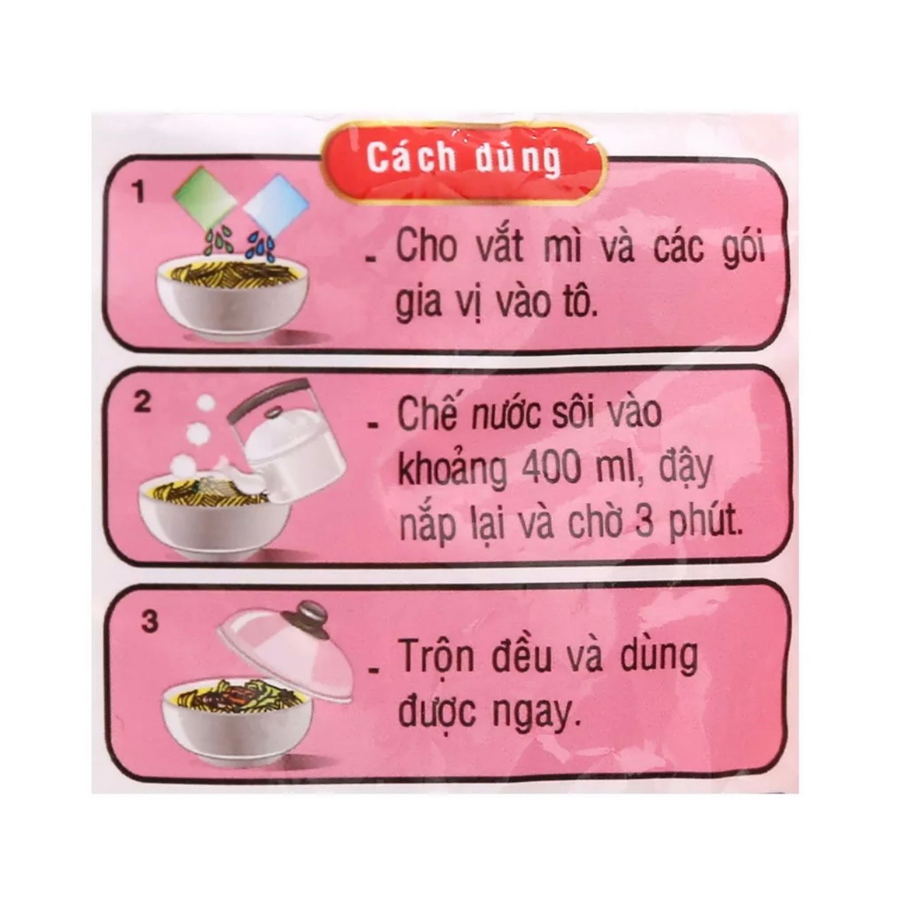 Mì Tôm Chua Cay Hảo Hảo Combo 10 gói và  1 Thùng 30 Gói x 75g