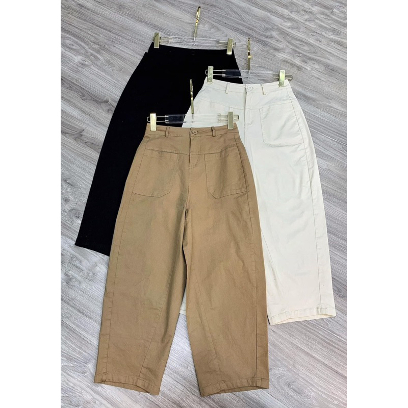 Quần kaki túi trước