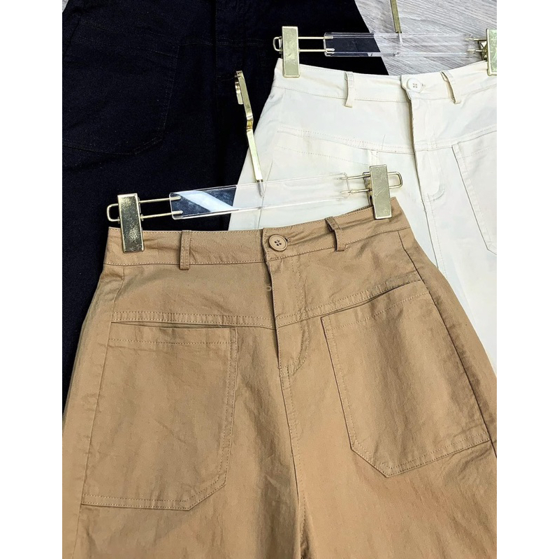 Quần kaki túi trước