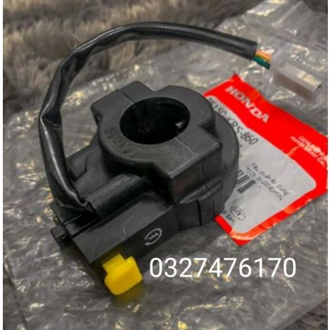 Cùm ga công tắc đề xe WAVE thái , Alpha, ZX zin honda