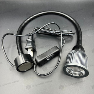 Đèn LED chiếu sáng chân đế hít nam châm dài 49 cm (Ánh sáng trắng)