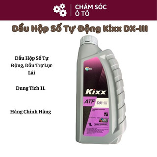 Dầu hộp số tự động kixx atf dx iii - chamsocoto