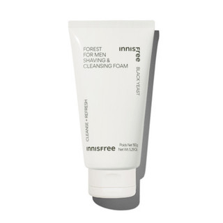 [Mẫu mới 2023] Sữa Rửa Mặt Làm Sạch Kiêm Bọt Cạo Râu Dành Cho Nam Innisfree Forest For Men Shaving & Cleans