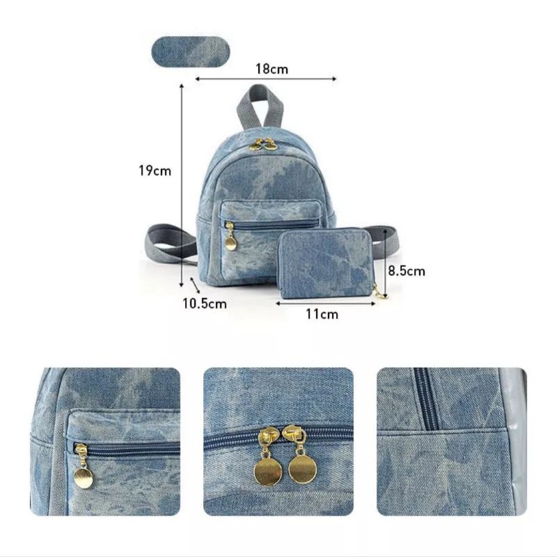 Túi Tote Balo Chim Cánh Cụt Cho Học Sinh, Sinh Viên