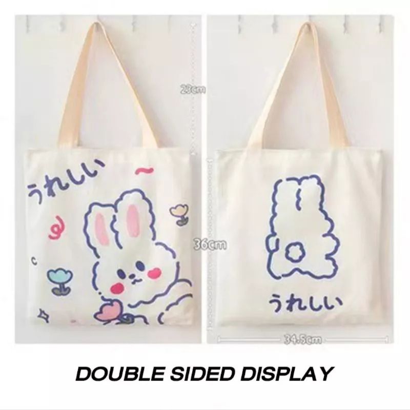 Túi Tote Balo Chim Cánh Cụt Cho Học Sinh, Sinh Viên