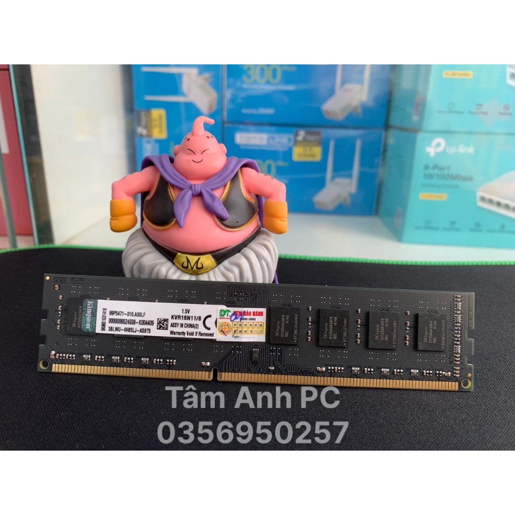 RAM PC Kingston 8Gb DDR3 Bus 1600Mhz Mới Nguyên Seal 100% Bảo Hành 3 Năm 1 Đổi 1