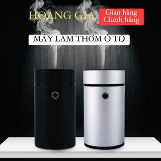 Máy Khuếch Tán Tinh Dầu Xe Hơi Màu Bạc Idangcap - Tặng tinh dầu sả chanh 10ml