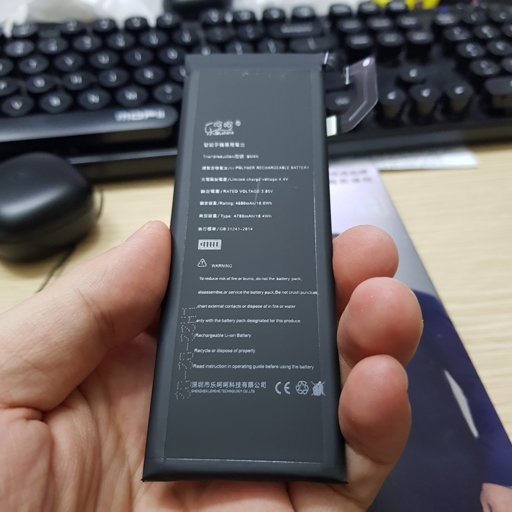 Pin lehehe dành cho Xiaomi Mi10, Mi10s mã BM4N, bảo hành 6 tháng